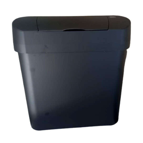 Automatic Hands Free Sanitary Bin With Sensor Black - 22 Litre