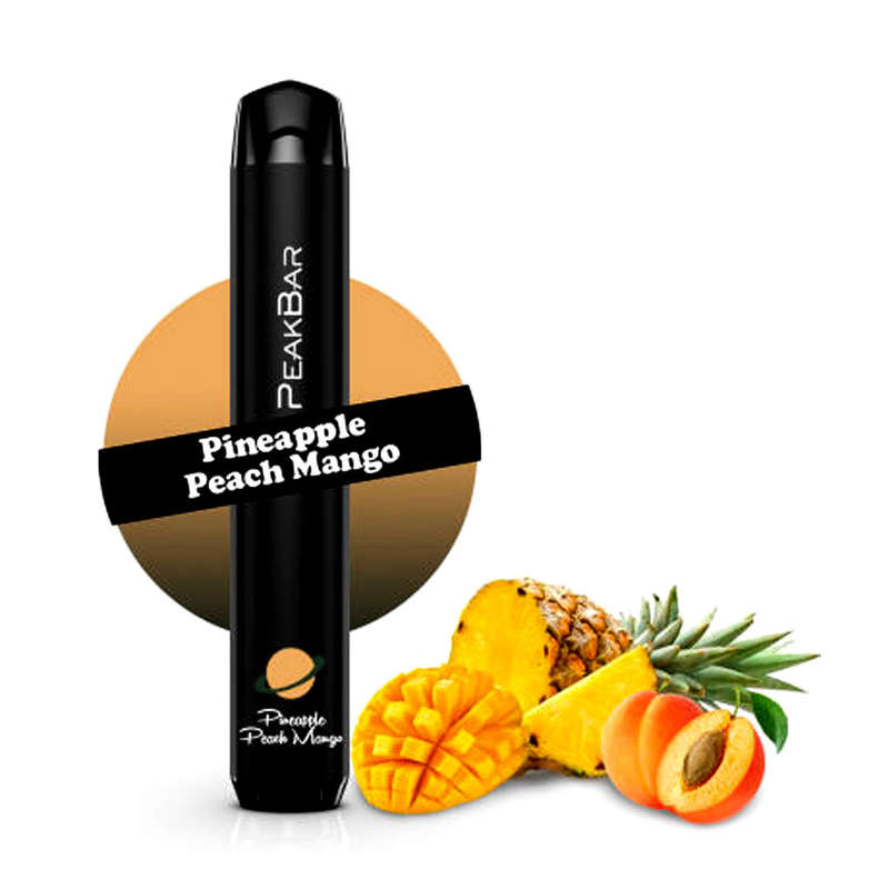 Peak Bar Disposable Vape Pen - 2ml - 800 Puffs - Pineapple Peach Mango