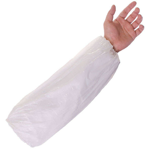 Disposable Plastic Sleeve Protectors - Pack of 50 Pairs - 100 Sleeves