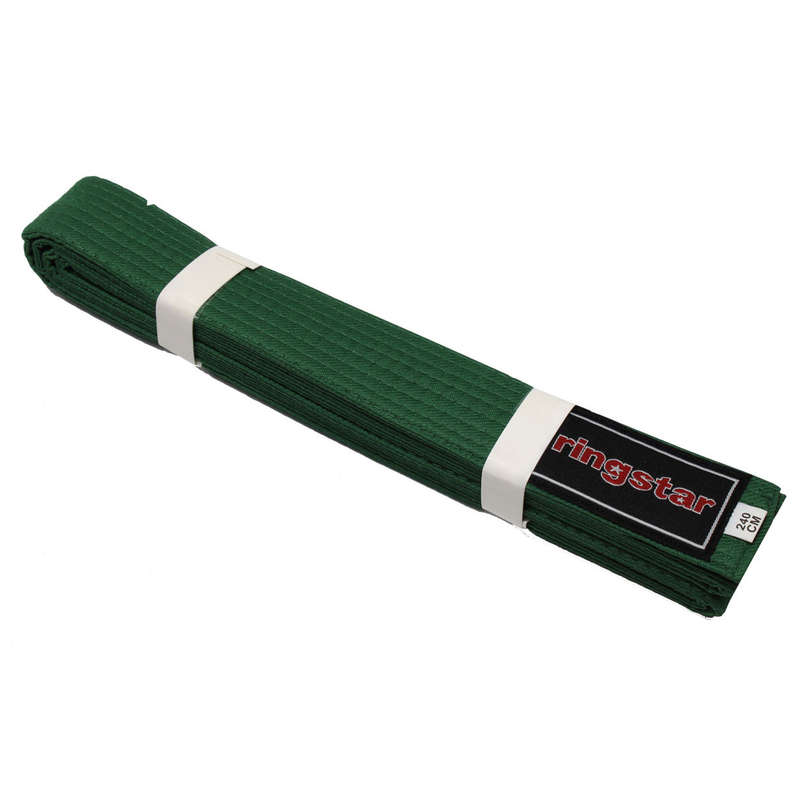 Martial Arts Unisex Karate Belt - 240cm - Green