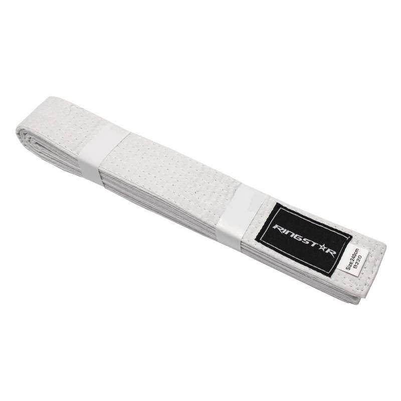 Martial Arts Unisex Karate Belt - 240cm - White