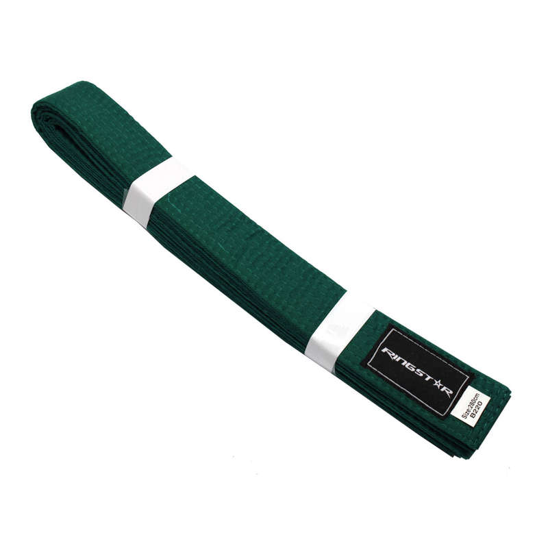 Ringstar Martial Arts Unisex Karate Belt - 280cm - Green