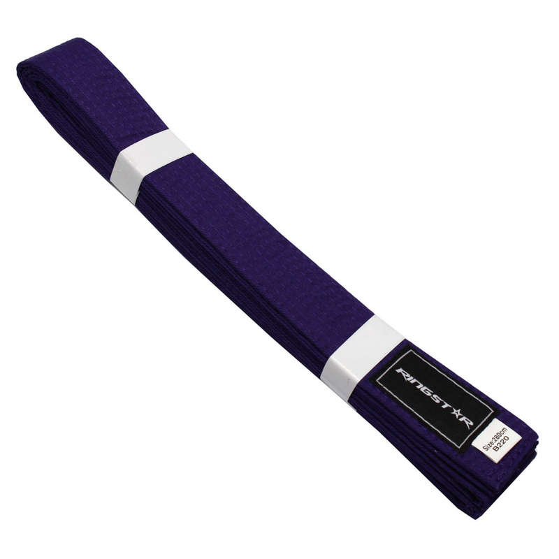 Ringstar Martial Arts Unisex Karate Belt - 280cm - Purple