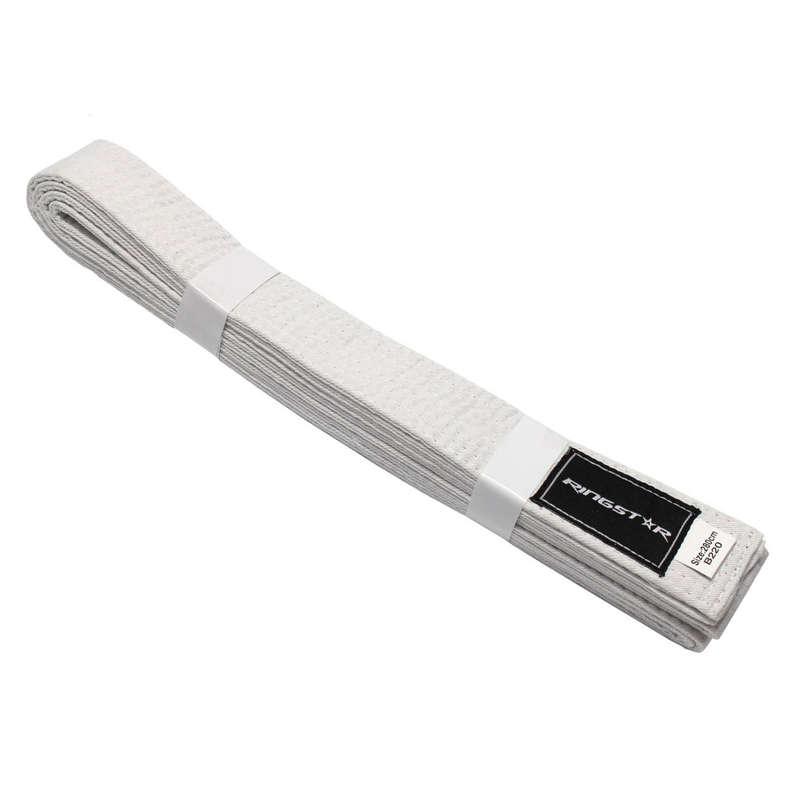 Ringstar Martial Arts Unisex Karate Belt - 280cm - White