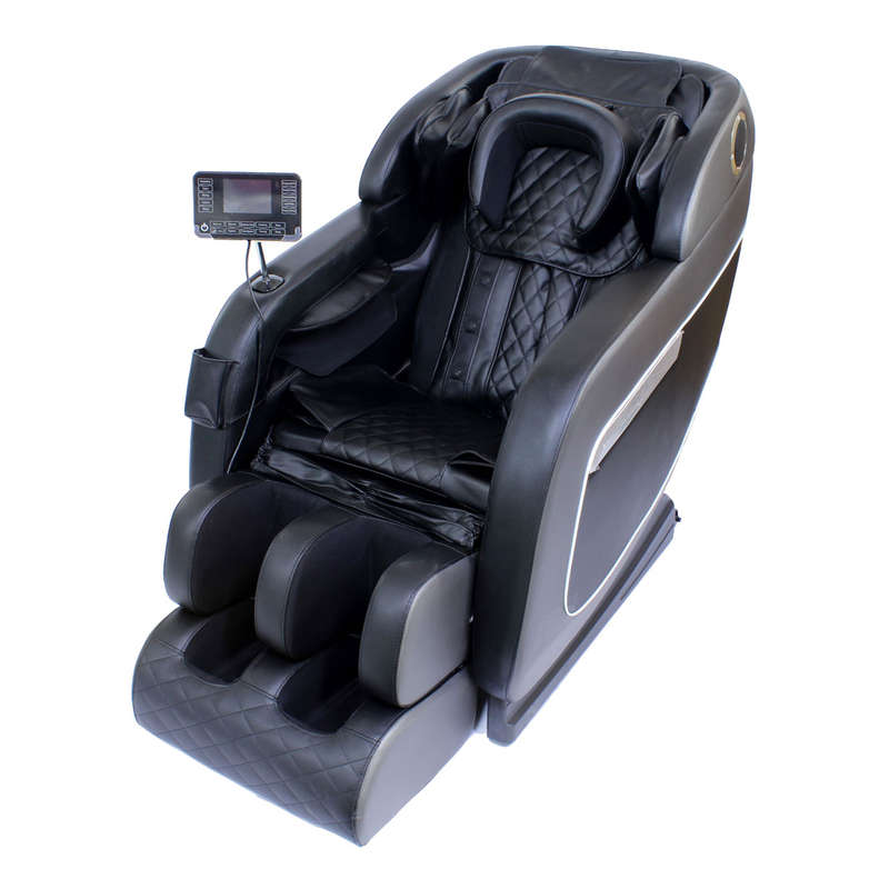 Delux Luxury Massage Chair with Bluetooth &amp; Zero Gravity - Black