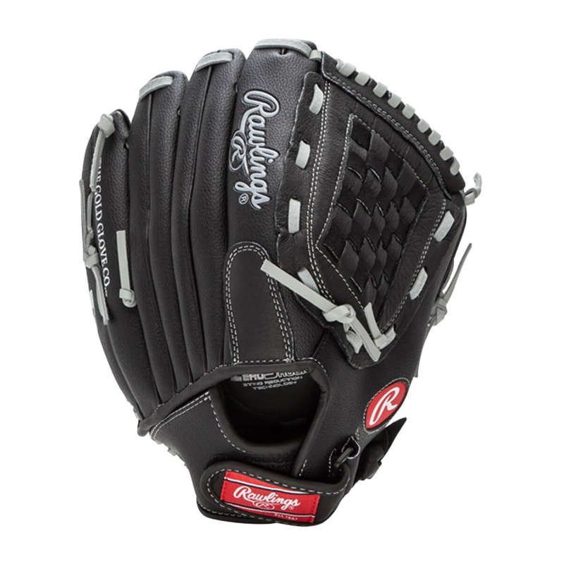 Rawlings RSB 13" Slow Pitch Softball Glove Mitt - Black / Grey