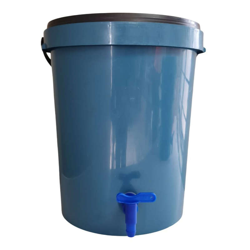 10 Litre Boiler Bucket Urn/Geyser With 1500w Heating Element - Blue/Black