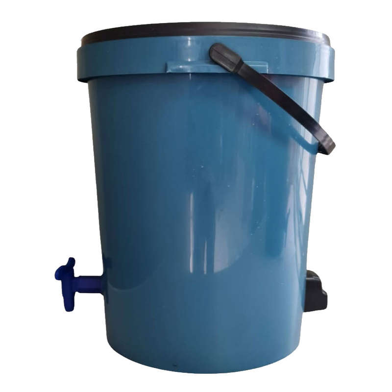 10 Litre Boiler Bucket Urn/Geyser With 1500w Heating Element - Blue/Black