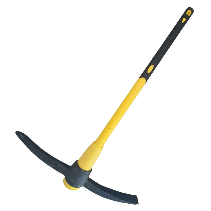 Heavy Duty Garden Pick Mattock With 90cm Poly Fiber Handle