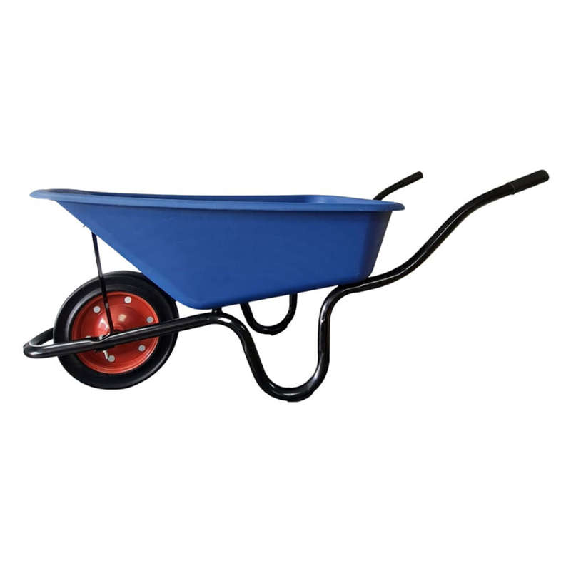 Heavy Duty Gardening Wheelbarrow with Polypan Tray