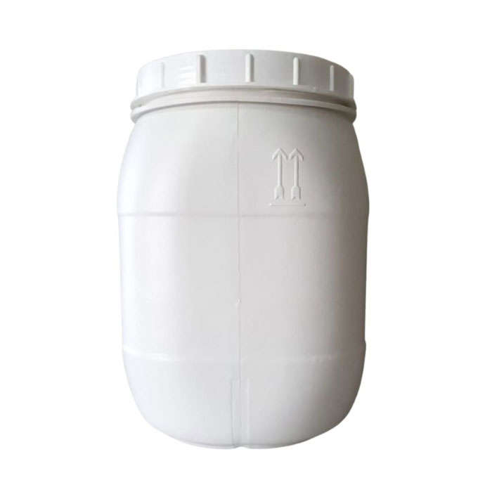 30 Litre Open Head/Top Screw Drum - White