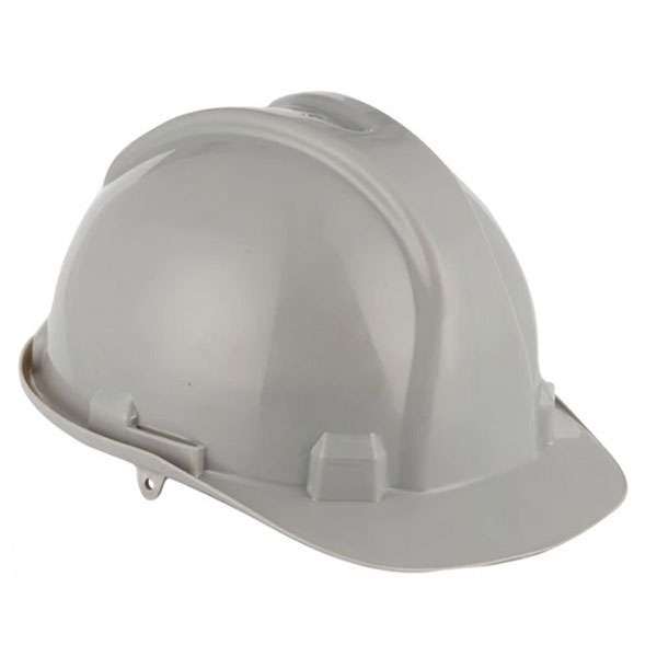 Hard Hat - SABS Approved Worker Safety Protective Helmet - Grey