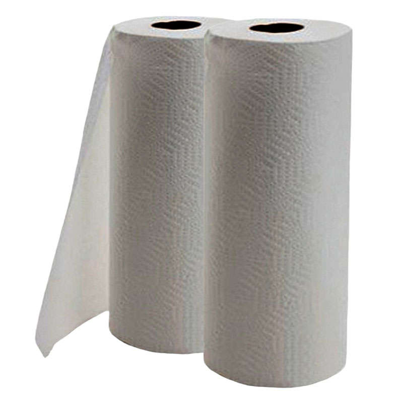 Kitchen Paper Roller Towel -2 Ply- 50 Sheets Per Roll - 2 Pack