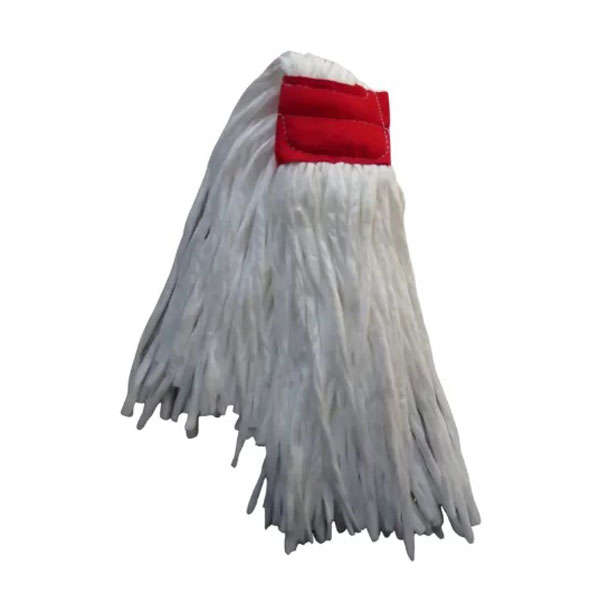 Spunlace Hygiene Fan Mop Replacement Head &amp; Gel Key Holder - Red