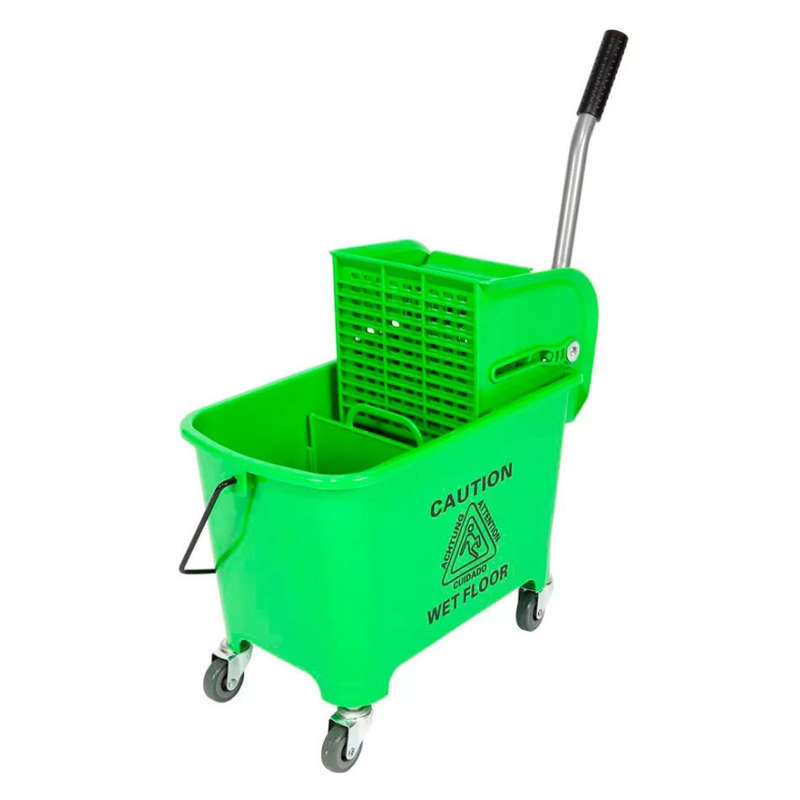 Mop Wringer with Bucket - 20 Litre - Green