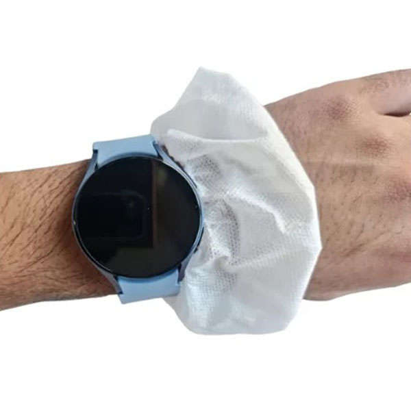 Watch and Bangle Protective Covers - White - 100 Pack