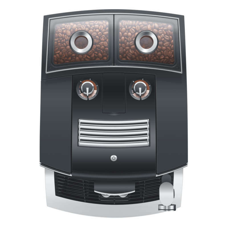 Jura J8 Twin Double Coffee Grinder Bean To Cup Coffee Machine