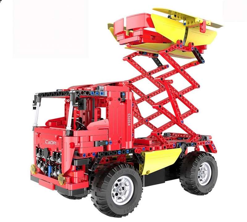 CaDA Technic Remote Control Mixer Truck - 814-Piece