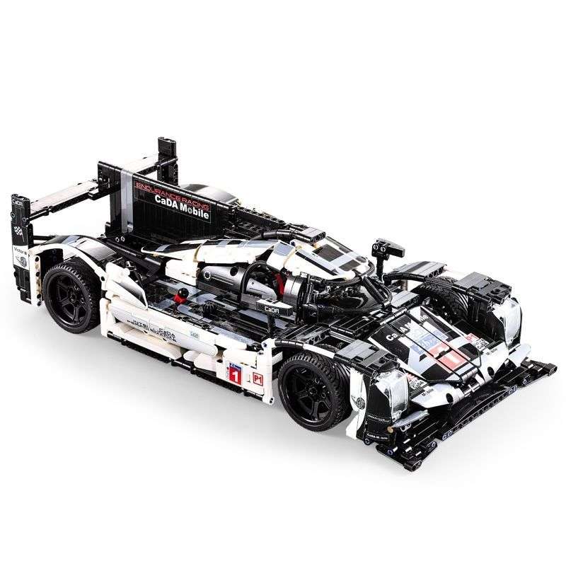 CaDA Technic 919 Racing Car - Porsche - 1586-Piece - 49cm Long