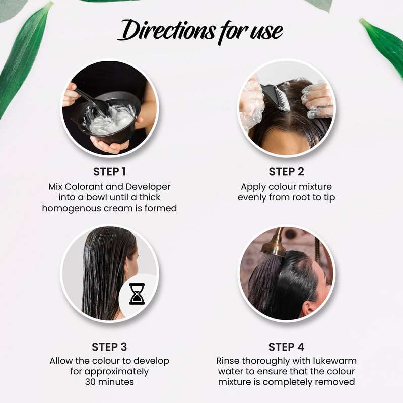 Glory Shinee Crème Hair Dye Kit - Ammonia Free - 28ml - Natural Brown