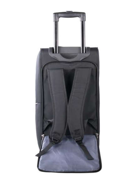 Pierre Cardin Trolley Backpack Duffel - 76cm - Black