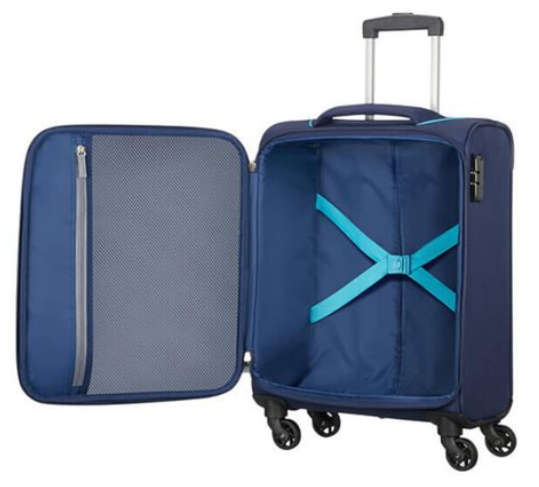 American Tourister Holiday Heat 55cm Carry-on Spinner - Navy