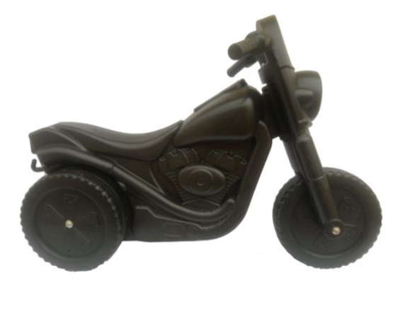 Kids Plastic Bike/Scooter - Black