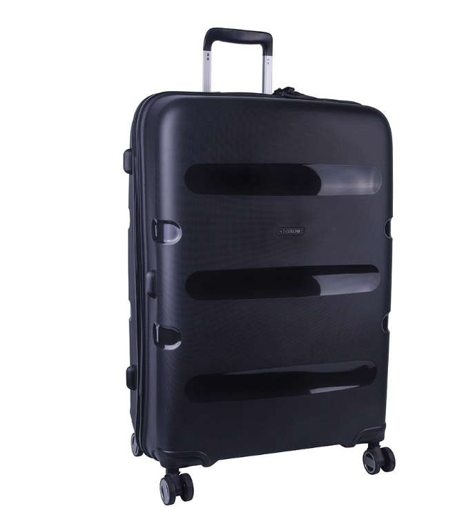 Cellini Cruze 4 Wheel Trolley Case - 75cm - Black