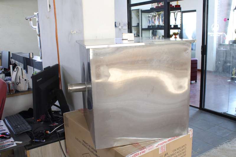 Custom Castile Stainless Steel Under-Basin Grease Trap