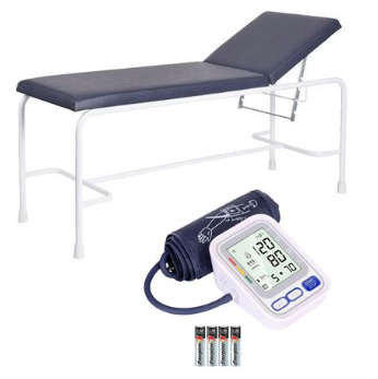Hospital/Clinic Examination Couch Bed & Digital Blood Pressure (BP) Machine