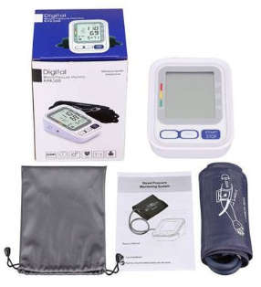 Hospital/Clinic Examination Couch Bed & Digital Blood Pressure (BP) Machine