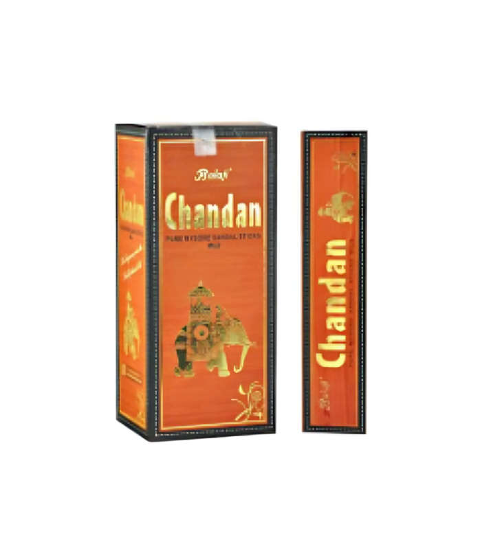 Balaji Chandan Premium Incense Sticks  Pure Sandalwood Aroma  15 Sticks per Box