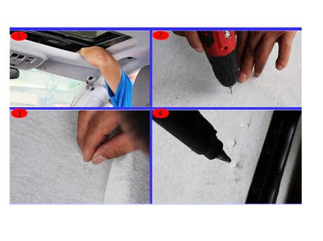 18W RGBW Starry Sky Fiber Optic Light Kit  600 Strands, 3m Length, 0.75mm Diameter