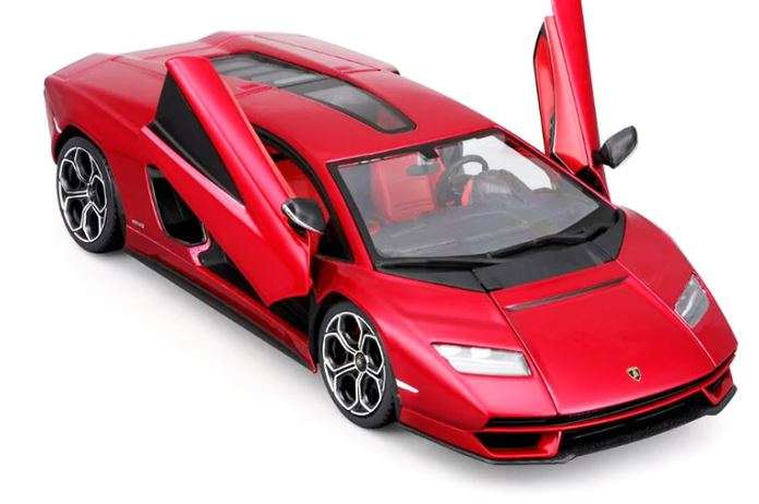 Burago 1:24 Scale Lamborghini Countach LPI 800-4  Rossa (Red)