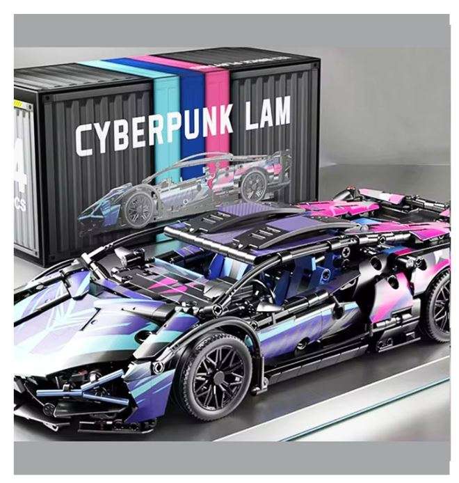 CyberPop DIY 1:14 1315 Piece Model Car Kit