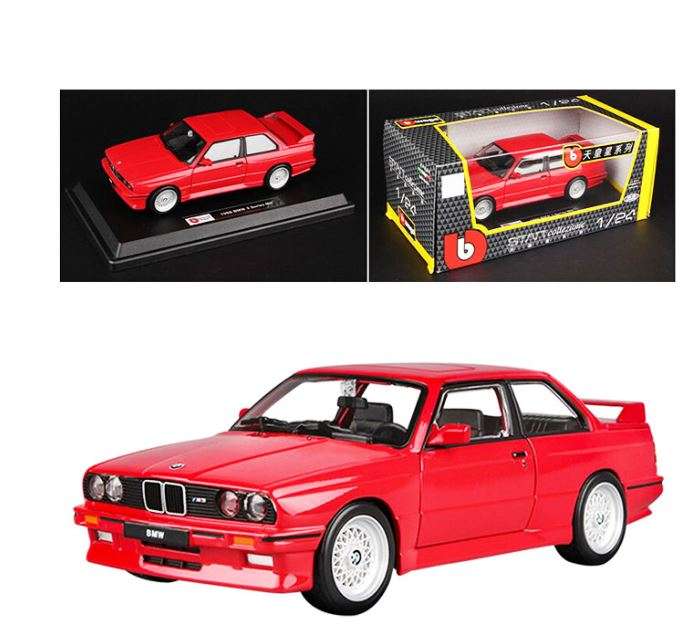 Burago 1/24 Bmw E30 M3 1988 Edition Model Car