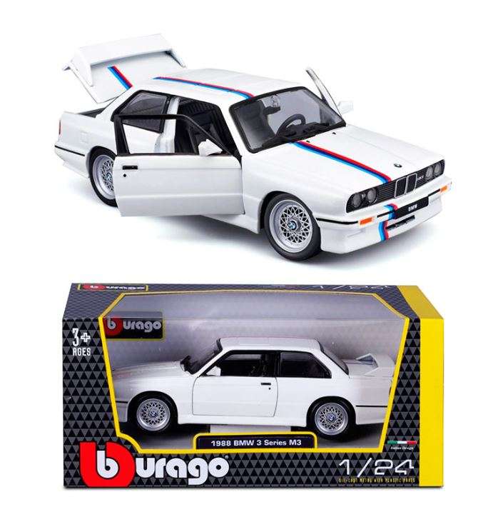 Burago 1:24 scale 1988 Bmw E30 M3 Model Car