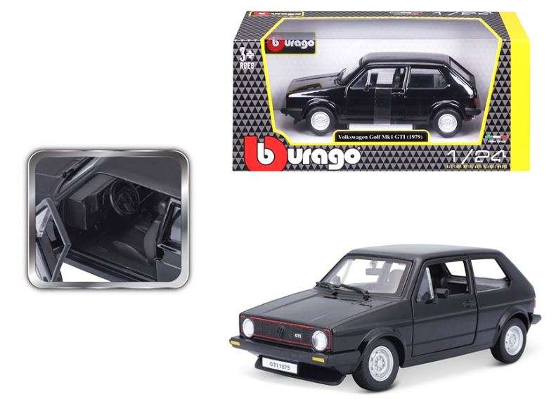 Burago 1:24 Scale Volkswagen Golf Mk1 in Black