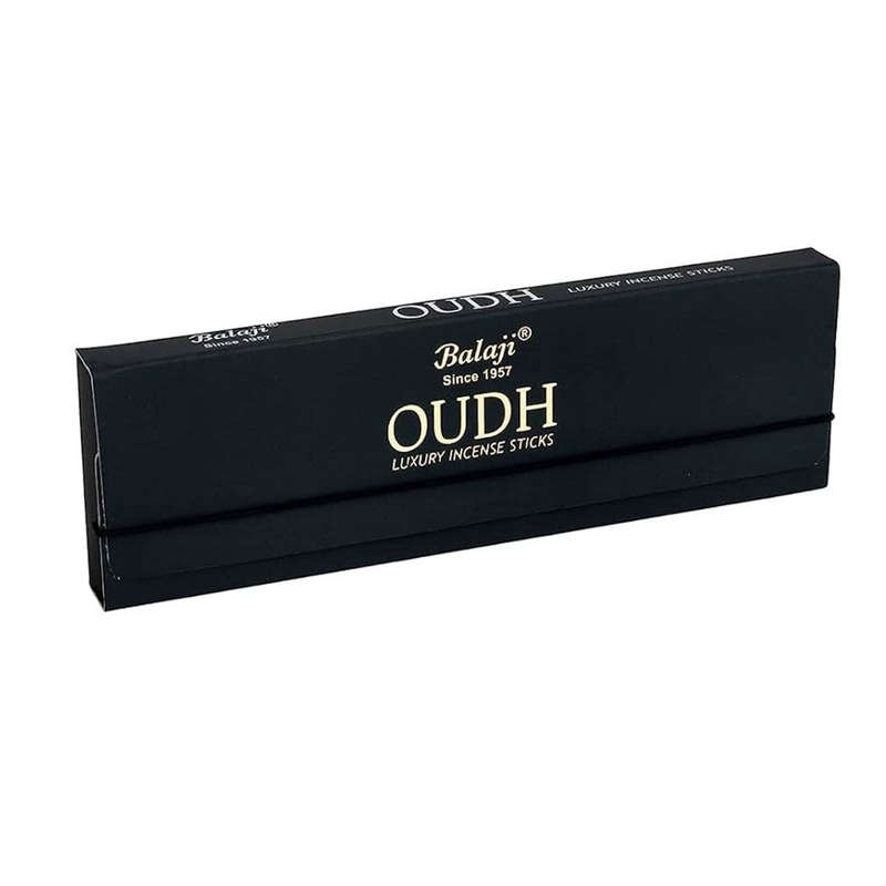 Incense Sticks - Balaji Oudh Luxury 9" Agarbatti - 25 Sticks Per Box
