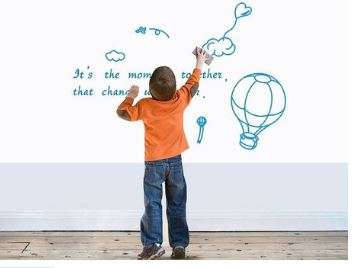 Self-Adhesive White Board Peel & Stick Paper Roll
