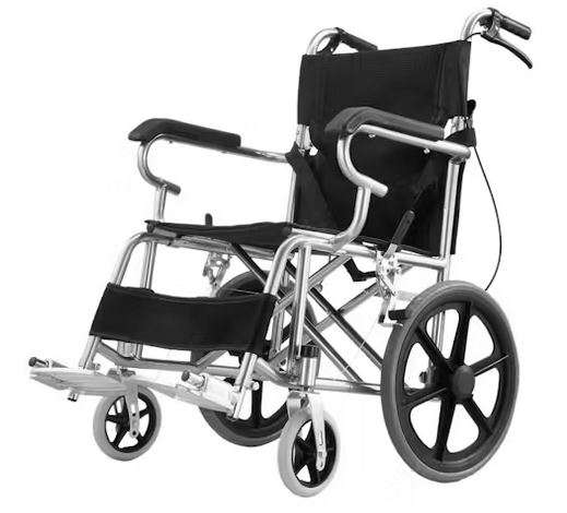 Wheelchair Childrens Standard Black  Foldable