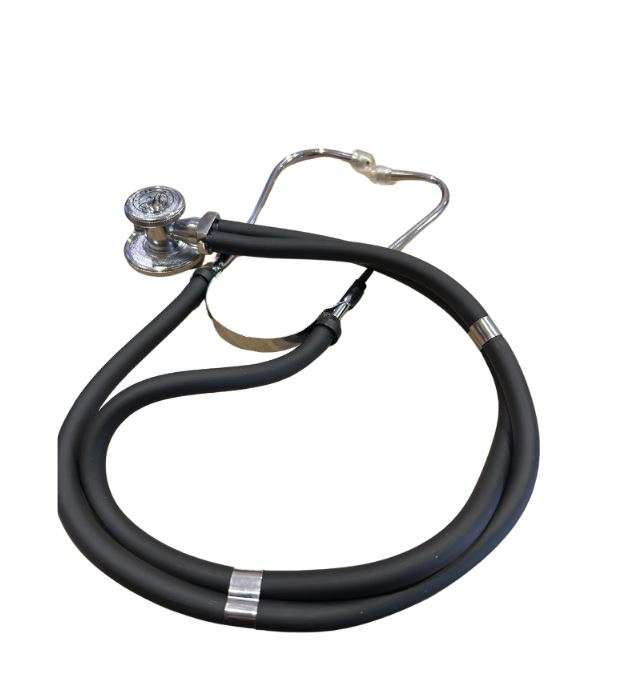 Stethoscope  Sprague Rappaport Dual-Head & Tube-BLK