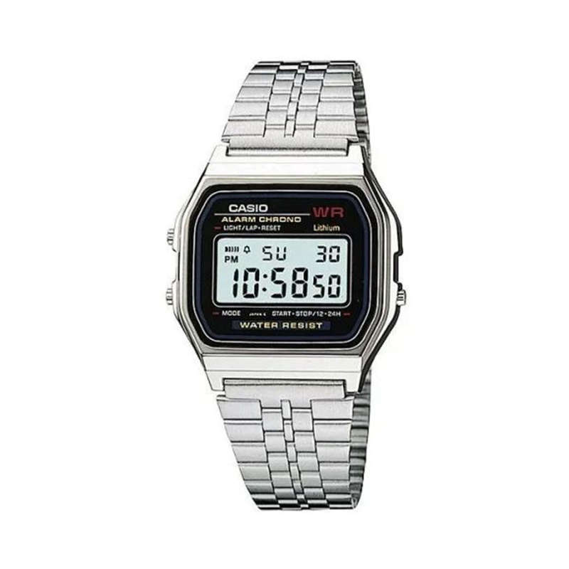 Casio Mens A159W-N1DF Retro Digital Watch