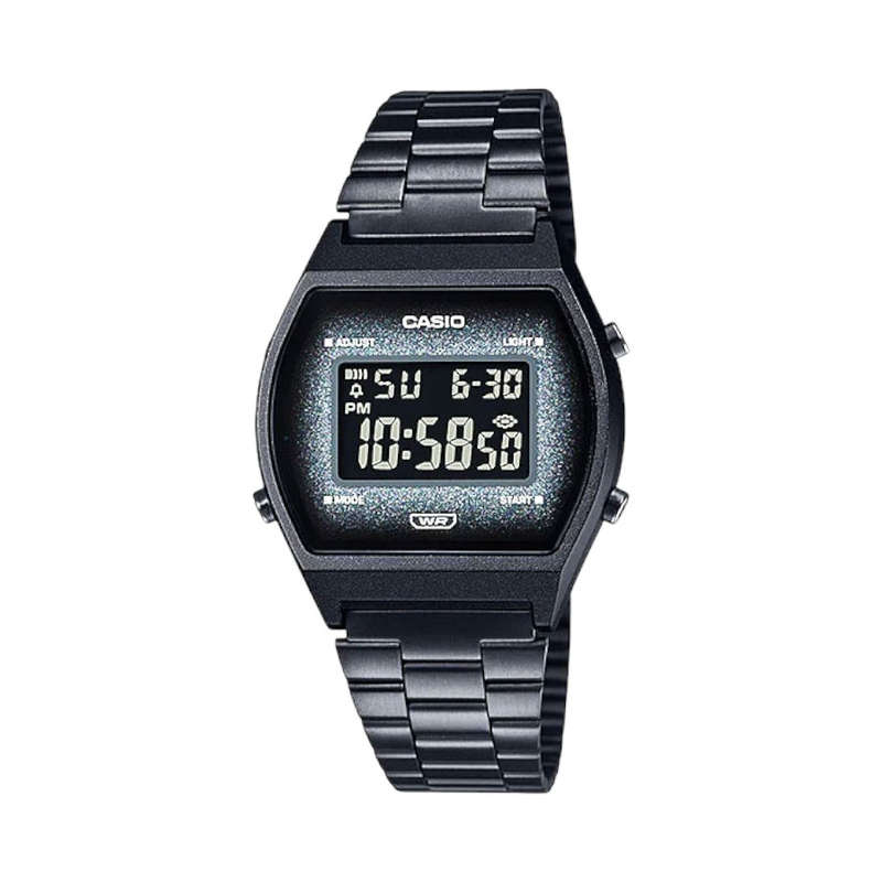 Casio Retro Womens Wristwatch with Glitter Finish - B640WBG-1BDR