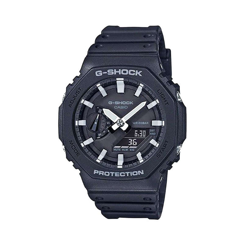 Casio GA-2100-1ADRCasio - G-Shock Men's Carbon Core Silver Dials