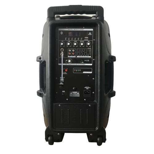 Powerworks PWB 15A Active Battery Powered 15 800w Trolley Speaker