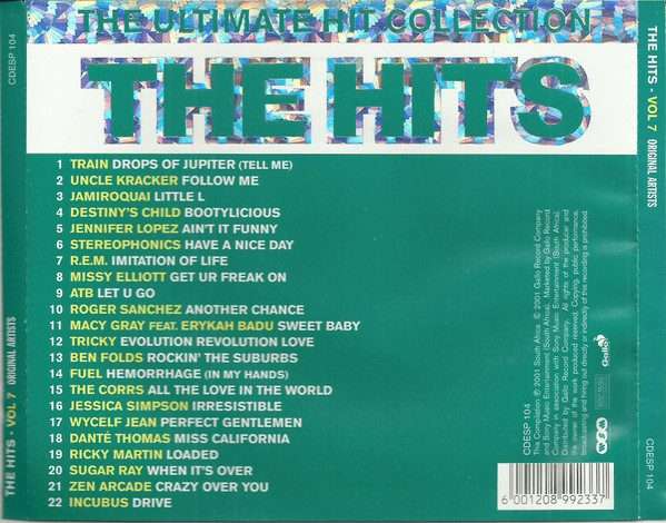 The Ultimate Hit Collection: The Hits Vol. 7 CD