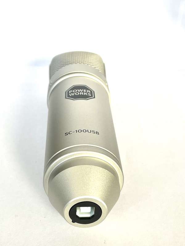 Powerworks SC100 USB Studio Condenser Microphone