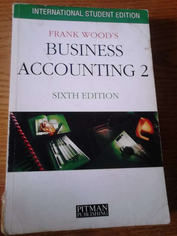 Business Accounting 2 Frank Wood 6th Edition
