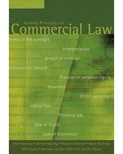 General Principles of Commercial Law (Paperback, 5th ed.)